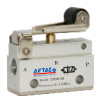 AIRTAC MANUAL VALVES, CM3 SERIES ROLLER TYPE COMPACT 3 WAY 2 POSITION N.C, M5 PORTS